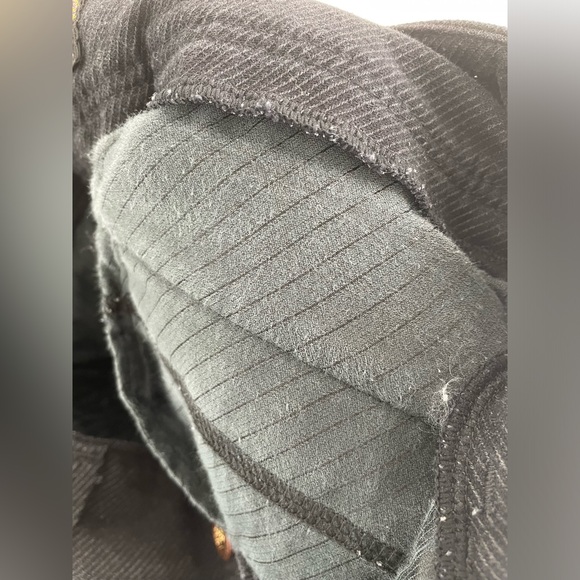 Brappers Rare Japanese Denim low rise bell bottom pinstripe corduroy pants | 26 - Picture 11 of 14